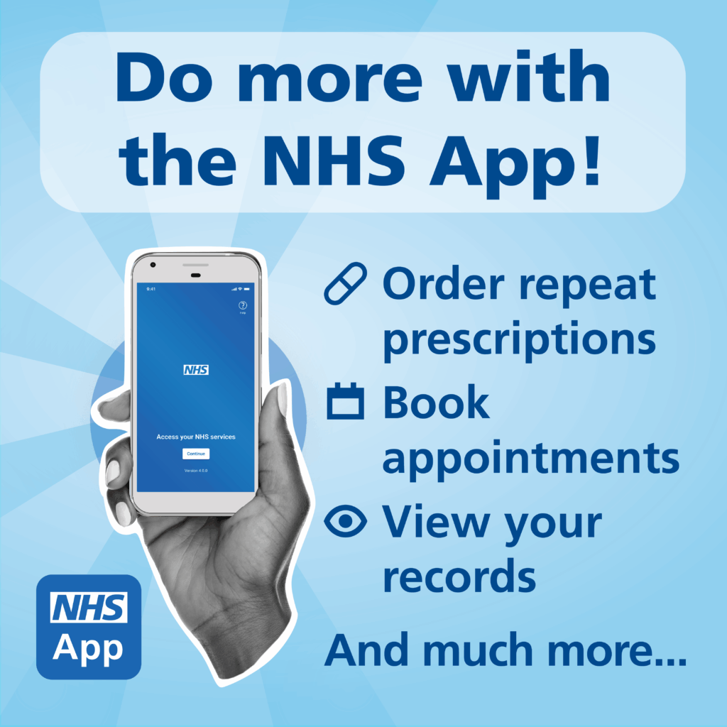 Do more with the NHS app