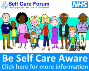 Image of the NHS Self Care Forum button